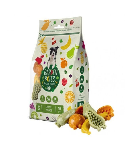 [LR12711] Duvo+ Garden Bites Fruity Friends 7cm - 18Pc - Mix Colors