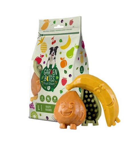 [LR12712] Duvo+ Garden Bites Fruity Friends 12,5cm - 3pcs Mixed Colors