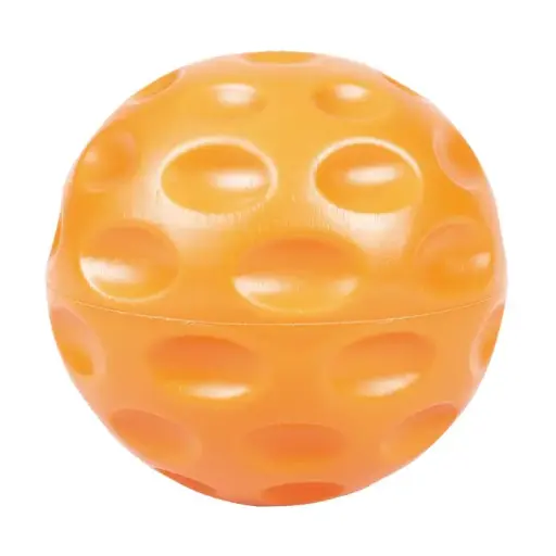 [LR12776] Duvo+ Dog Toy Giggle Ball 9cm[Color - Orange]