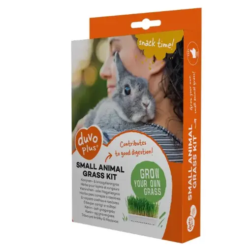 [LR12799] Duvo+ Rabbit & Small Animal Grass Kit 70g - 17.5x13x3cm[Weight - 70g]