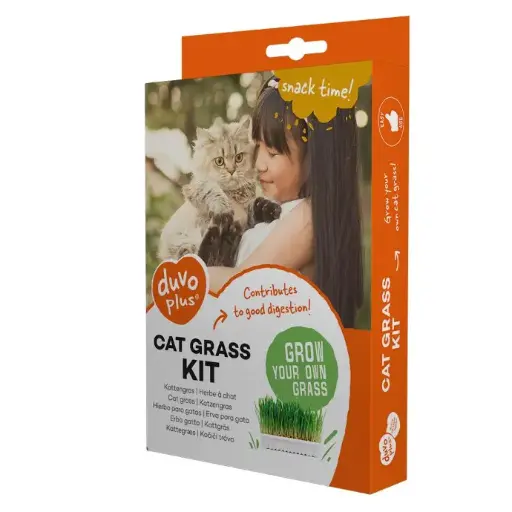[LR12800] Duvo+ Cat Grass Kit - 70g - 17,5x13x3cm