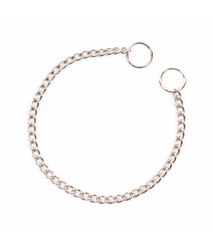 [LR12882] Duvo+ Slip Collar 1 Row, Chromed[Length - 40cm]