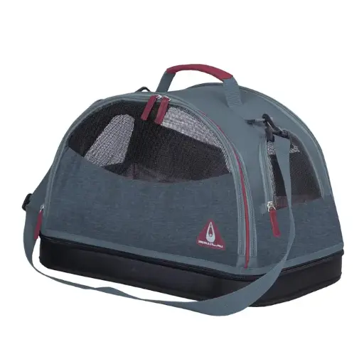[LR12943] Duvo+ Paris Travel Bag 3In1 Blue - 44x31x31cm[Color - Blue, Dimension - 44x31x31cm]