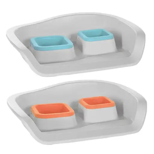 [LR12959] Duvo+ Dinner Set Twice & Nice 300+400ml - 48x38x12cm Mixed Colors