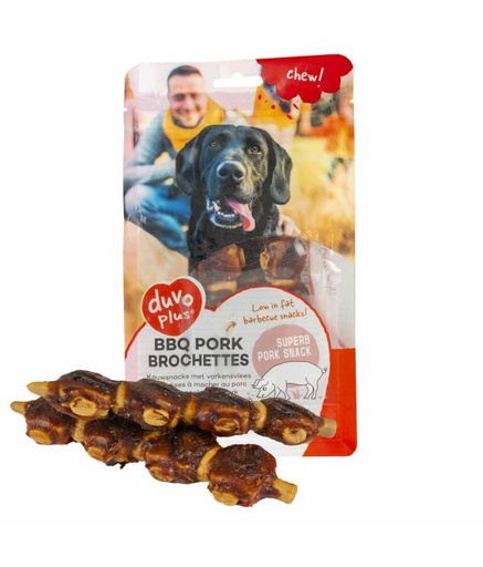 [LR12996] Duvo+ BBQ Pork Brochettes 14cm - 6pcs / 300g[Weight - 300g]