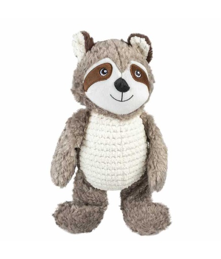 [LR13426] Duvo+ Plush Raccoon Tummy M - 37x14x9cm Multicolour[Size - M]