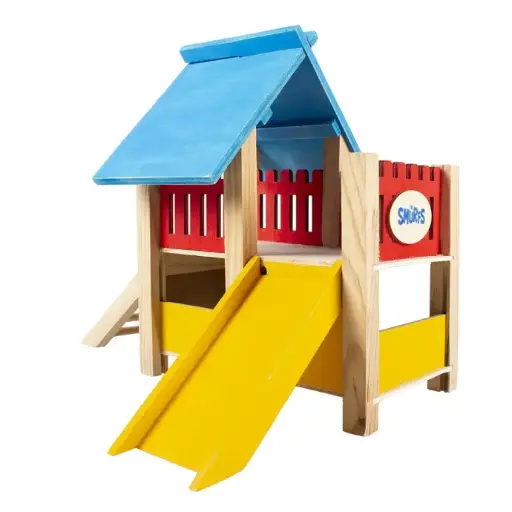 [LR13584] Duvo+ The Smurfs Playground Multicolour, 25x20x21cm