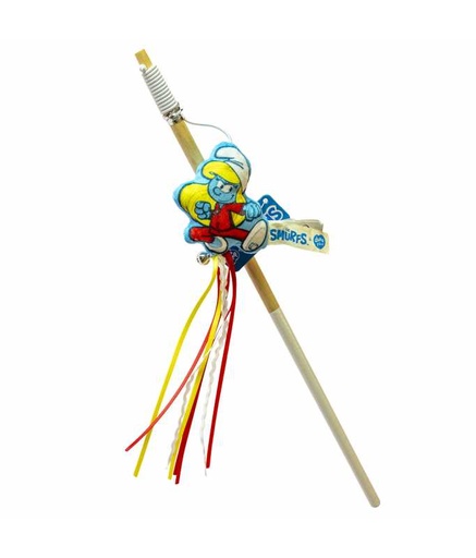 [LR13588] Duvo+ The Smurfs Flying Cat Rods 46x6x2cm, Multicolour