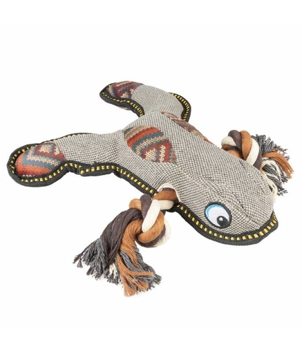 [LR13976] Duvo+ Canvas Frog 30x27x7cm, Grey