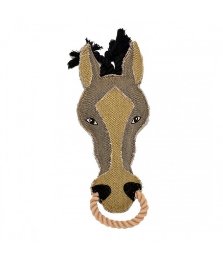 [LR171305] DUVO Canvas Horse - Dog Toy 31 x 12cm[Dimension - 31 x 12cm]