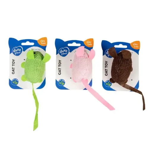 [LR1717030] Duvo Assortment of Mice Mixed Colors 9.5 x 4 x 6cm[Dimension - 9.5 x 4 x 6cm]