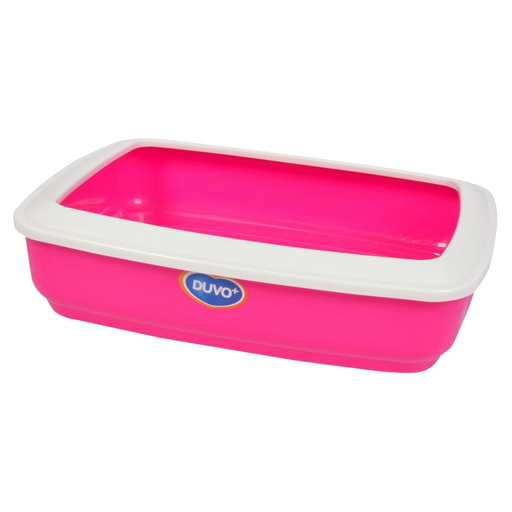 [LR211111-PHout] Duvo Cat tray with rim maui Pink 50 x 38 x 12cm[Dimension - 50 x 38 x 12cm]