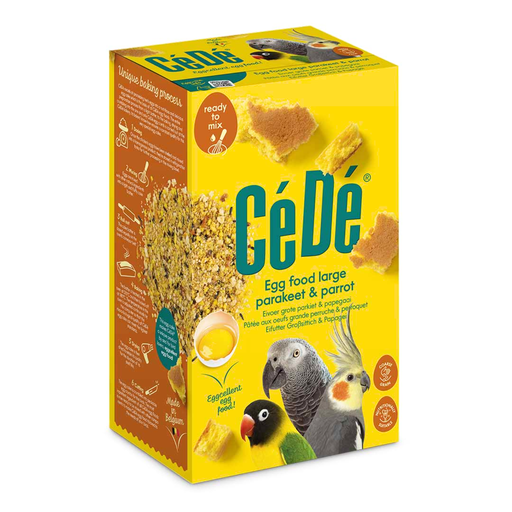 [CD106.00.01] CeDe Eggfood Parakeet & Parrots 1kg[Weight - 1kg]