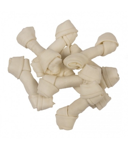 [LR9-60326] Duvo Knotted Bone White - 8pcs,13cm[Length - 13cm]