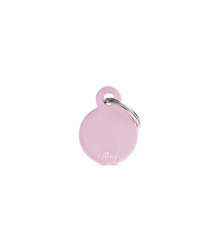 [MFB14] MY FAMILY CERCHIO PICCOLO ALLUMINIO ROSA