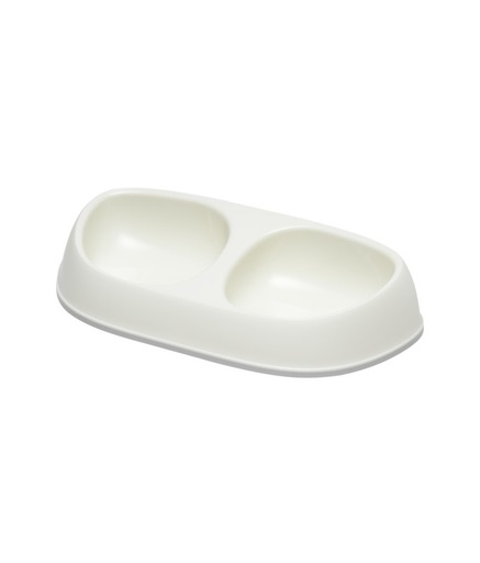 [MOD-AO10-0354-00] Moderna Double Sensibowl 28.9 x 14.8 x 5.6 cm-2x200ml-White