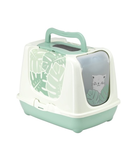 [MOD-BJ61-0378-CA] Moderna Trendy Cat-Litter box[Color - Green, Size - XL]
