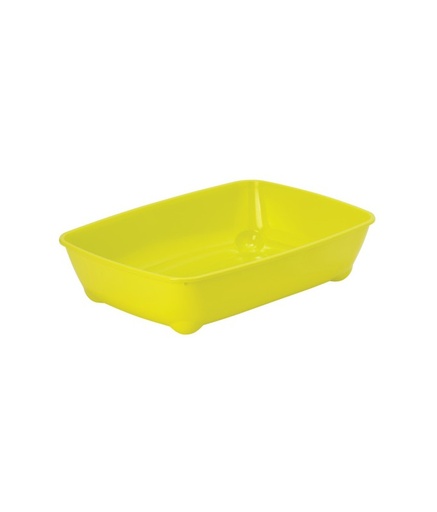 [MOD-C190-0329-00] Moderna Arist-O-Tray-Cat Litter Tray 49.3 x 37.5 x 11.4 cm-Yellow