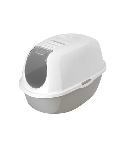 [MOD-C370-0330] Moderna Smart Cat Litter Box - (Recycled) P4  L 54.5 x W 39.1 x H 40.3 cm[Color - Warm Grey]