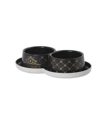 [MOD-H136-0015-AA] Moderna Double Trendy Dinner 2x350ml-Black