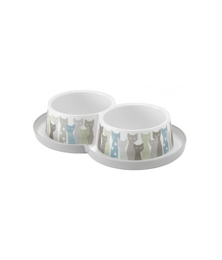 [MOD-H136-0027-BE] Moderna Double Trendy Dinner 2x350ml-Off White