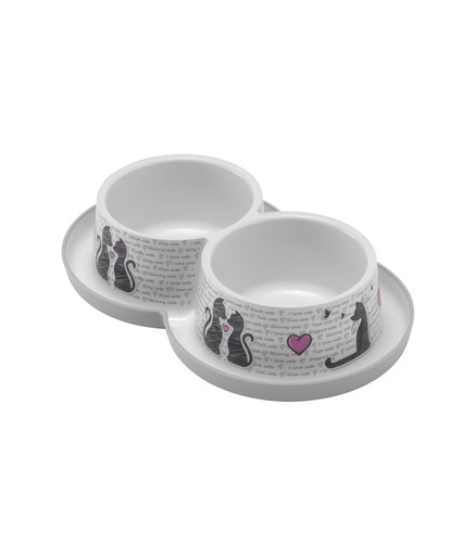 [MOD-H136-0027-CL] Moderna Double Trendy Dinner 2x350ml-White