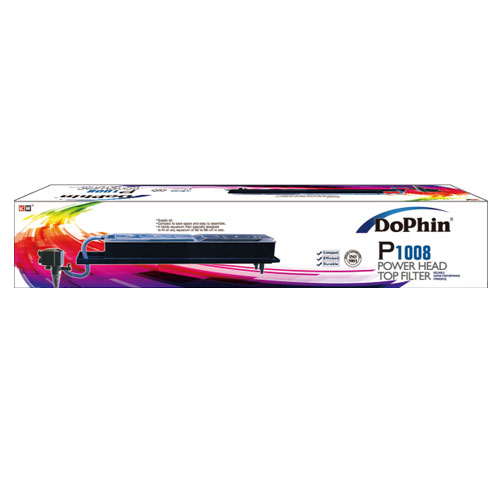 [P-1008] KW Zone Dophin Top Filter with Internal Power Head[Length - 92-96cm]