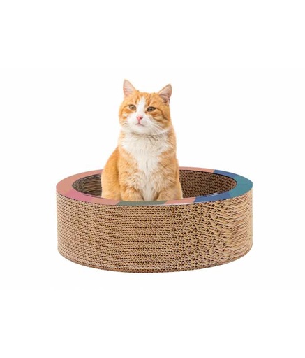 [PD-150154] Pado Cat Scratcher Round with Catnip 44x11h cm