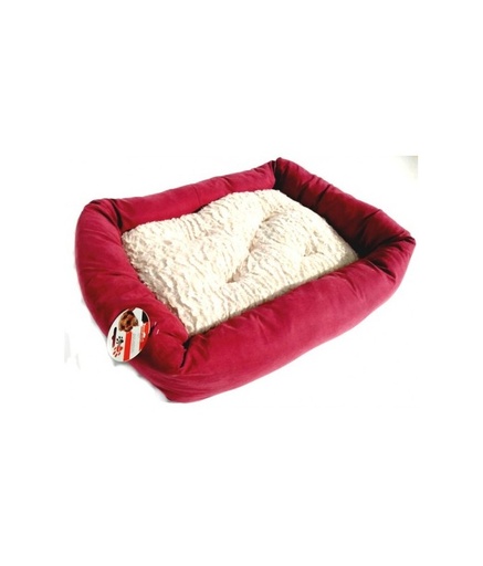 [PDB206] Paw Pals Pet Cushion[Color - RED, Dimension - 60 x 50cm]