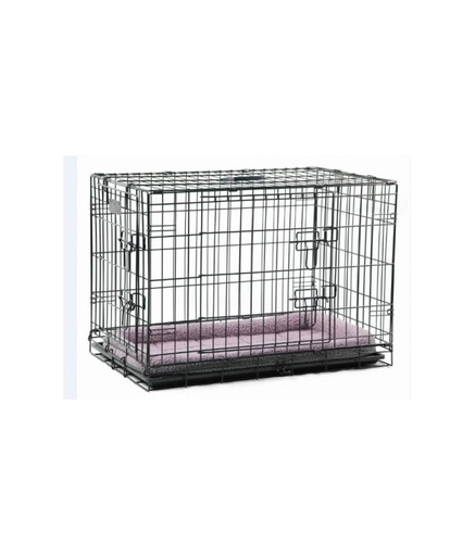 [PDB236] Paw Pals Classic Wire Crate With Bed[Dimension - 62 x 43.5 x 50cm]