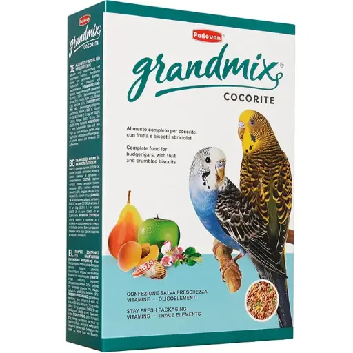 [PP00276] Padovan Grandmix Cocorite[Weight - 400g]