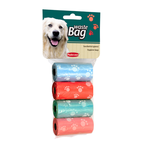 [PP00564] Padovan Waste Bag, Mix Colour (4x 20Bag)
