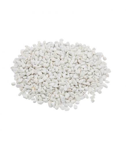 [XF20102B] Natural Color Aquarium Natural White Stone, 3-5mm (10kg/Bag)
