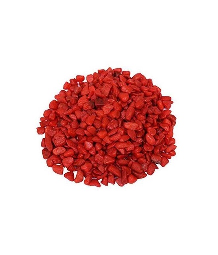 [XF20603D] Natural Color Aquarium Stone Red (5-8mm) 10kg