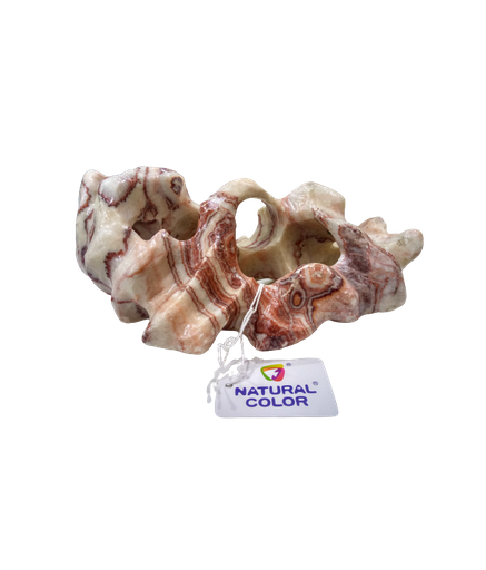 [XF40203A] Natural Color Decorative Stylish Aquarium Rocks (1pc/Box)[Weight - 2Kg]