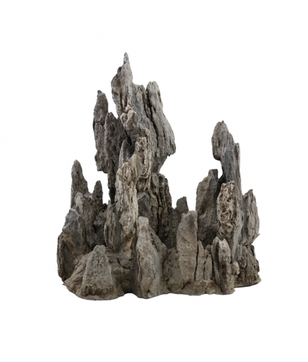 [XF40209E] Natural Color Aquarium Waterfall Seriyu Stone Rock- L:23-25cm (1pc/Box)