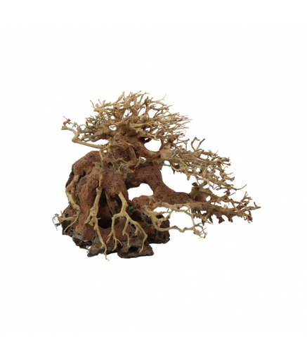 [XF40311S] Natural Color Aquarium Decorative Natural Bonsai Driftwood Tree- 15-20cm (pc)