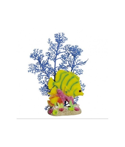 [YS-18233] Yusee Aquarium Decoration - Artificial Plant - YS-18233[Dimension - 11 x 7 x 23cm]