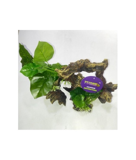 [YS-19513] Yusee Aquarium Decoration - Artificial Plant - YS-19513[Dimension - 26 x 14 x 24cm]