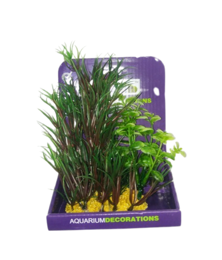 [YS-40102] Yusee Aquarium Decoration - Artificial Plant - YS-40102 (15cm)[Size - M]