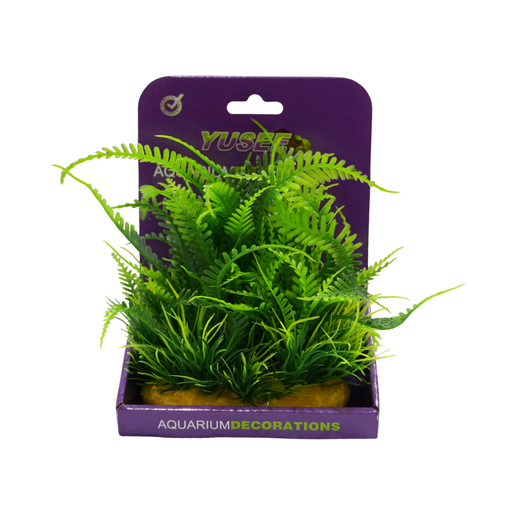 [YS-60110] Yusee Aquarium Decoration - Artificial Plant - YS-60110 (15cm)[Size - M]