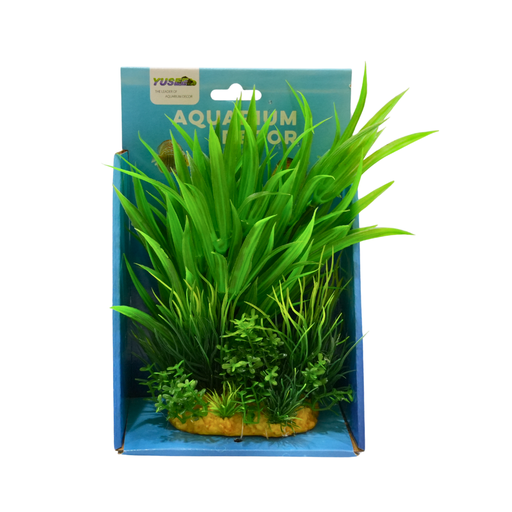 [YS-60201] Yusee Aquarium Decoration - Artificial Plant - YS-60201[Length - 20cm]