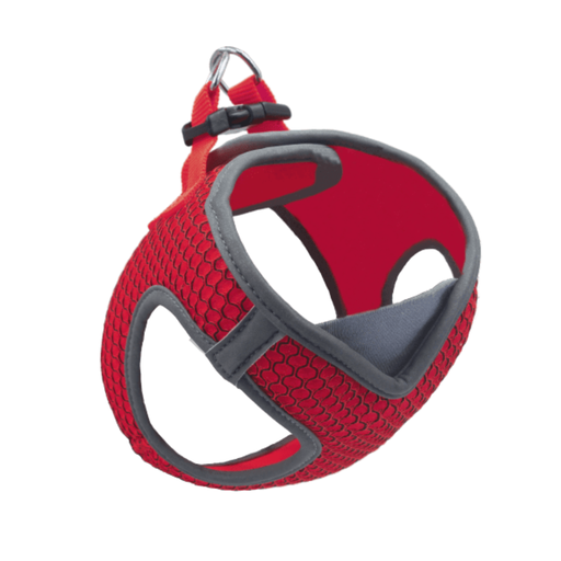 [DCA308-03S] Doco Athletica QUICK V Mesh Harness (DCA308)[Color - Red, Size - S]