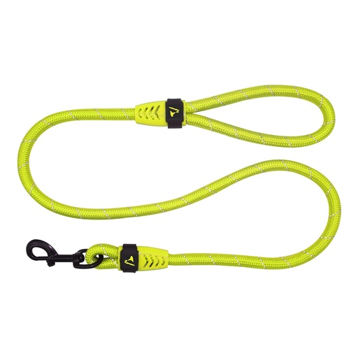 [DCROPE2072-S7L] Doco Reflective Rope Leash With Plastic Encased Handle Loop (1/2" Width) - 6ft - Large - DCROPE2072 [Color - Lemon]