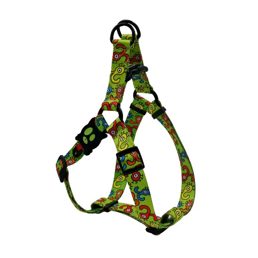 [DCL202-ATS] DOCO® LOCO Step-In Harness (DCL202)[Texture - Green Monster, Size - S]