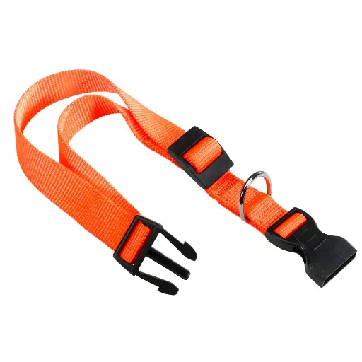 [77176939] Ferplast Club C Nylon Collar For Dogs[Color - Orange, Dimension - 36-56cm x 20mm]