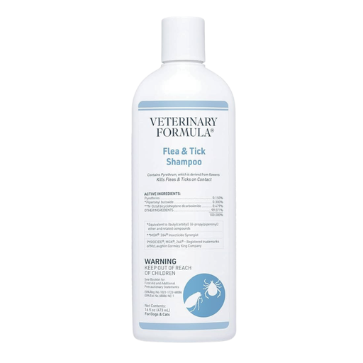 [FG01826/FG01360] Synergy Labs Veterinary Formula Clinical Care Flea & Tick Shampoo 473ml