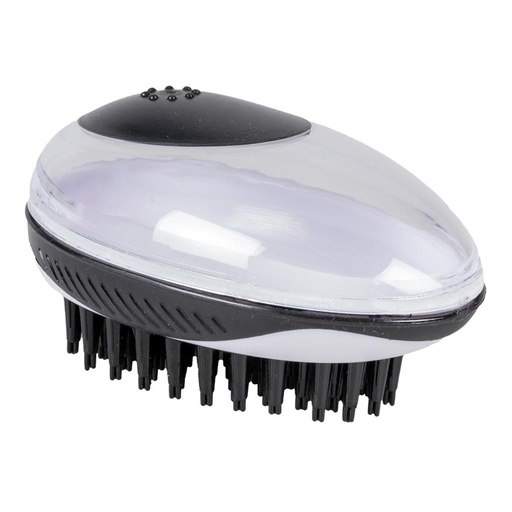 [LR13529] Duvo+ Shampoo And Massage Brush Black-11.5x7.5x6cm