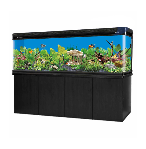 [BYLZ-1500] Boyu Modern Aquarium With Cabinet 1529Lx600Wx730Hmm LZ-1500 -Black