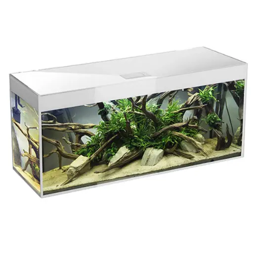 [AQ124364] Aquael Aquarium Glossy ST 120 day & Night White [Dimension - 120 x 40 x 63cm]